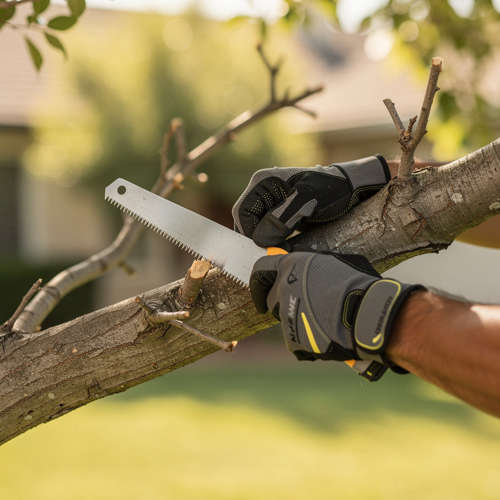 Simon's Tree Service team performing professional tree trimming and removal in Chula Vista, CA